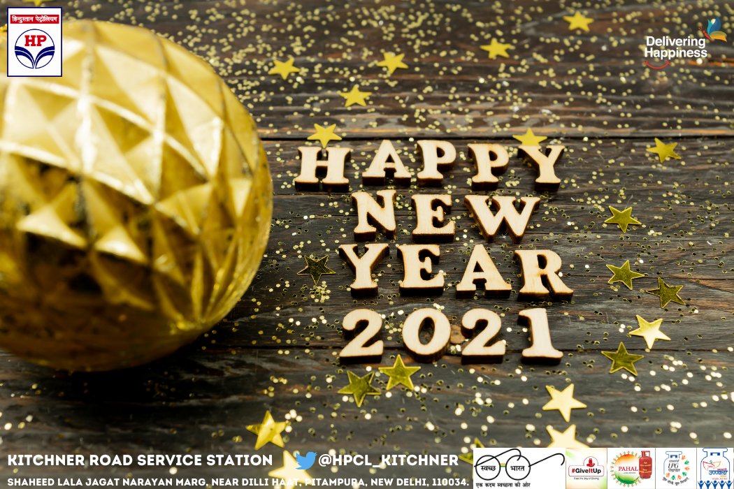 hpcl_kitchner's tweet photo. We at @HPCL hope this year will bring warmth of love and positivity in your life. Wishing you and your family a very Happy New Year.
#HappyNewYear2021 
@HPCL @hpcl_retail @Rg03Goel @hpcl_delhi @baghramesh1 @MehtaniRajesh @hpcl_delhinorth @rvrules12 https://t.co/PBb5e2wZky