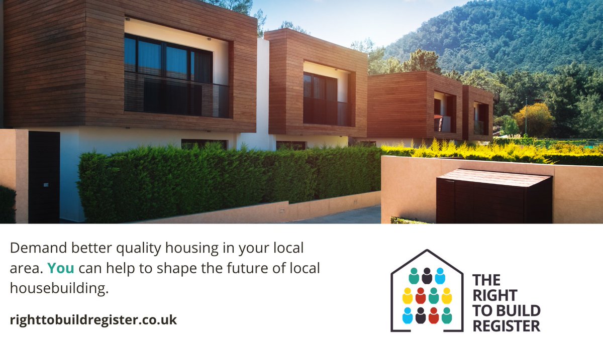 RightToBuild's tweet image. Shape the future of local housebuilding by demanding better quality homes at a price you can afford.

Register for free here: bit.ly/3lPeRv5

#thefutureofhousing #qualityhomes #buildbetterhousing #affordablehomes #shapefuturehousing #shapeourhousingdelivery #betterhomes
