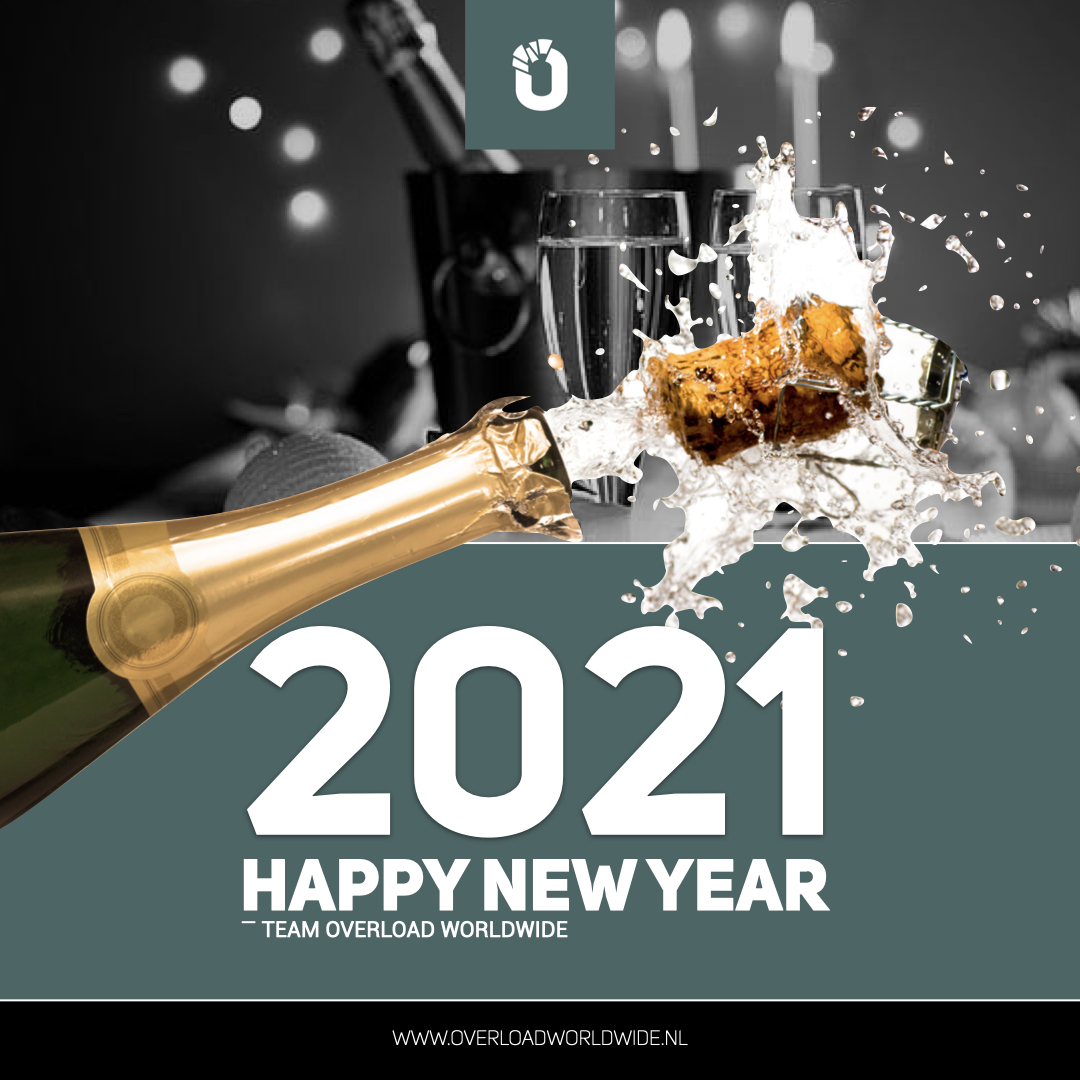 OverloadWW's tweet image. Team Overload wenst iedereen een gelukkig, gezond en sportief nieuwjaar!🎆🎊🏋️
