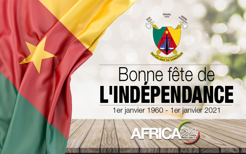 🎇À l’occasion du 61ème anniversaire de l'indépendance du 🇨🇲#Cameroun, #Africa24 souhaite au peuple camerounais, une bonne fête de l'Indépendance !