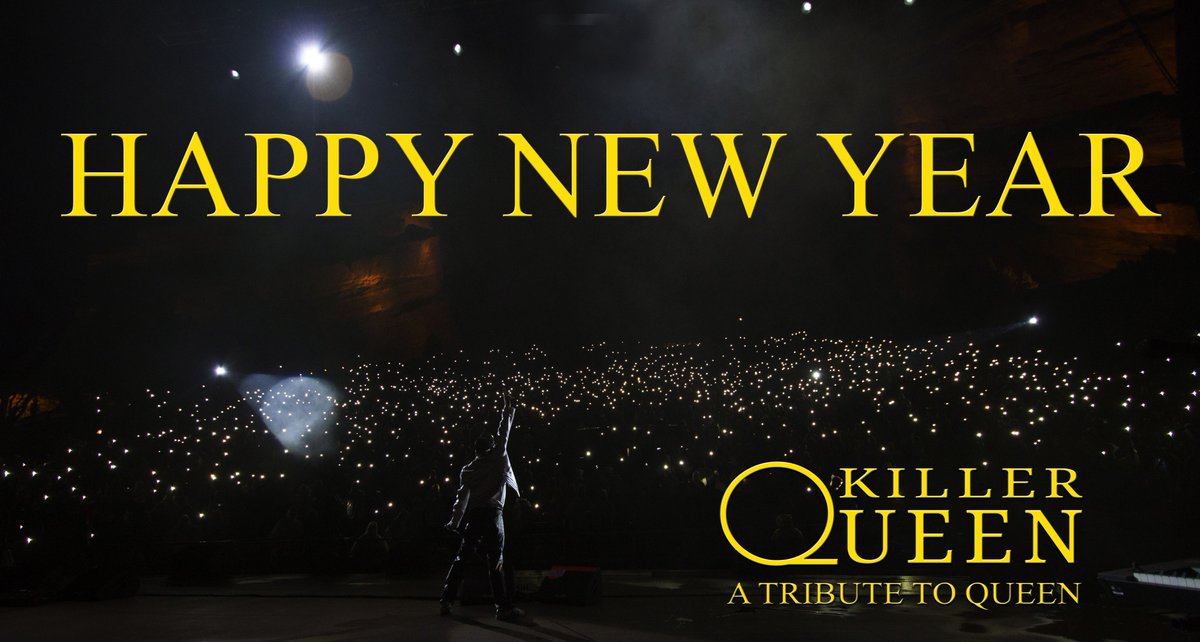 Here's to 2021. Happy new year everyone! 
@thequeenpod @OIQFC @brianmaycom @DrBrianMay 

#killerqueen #wewillrockyou #queentribute