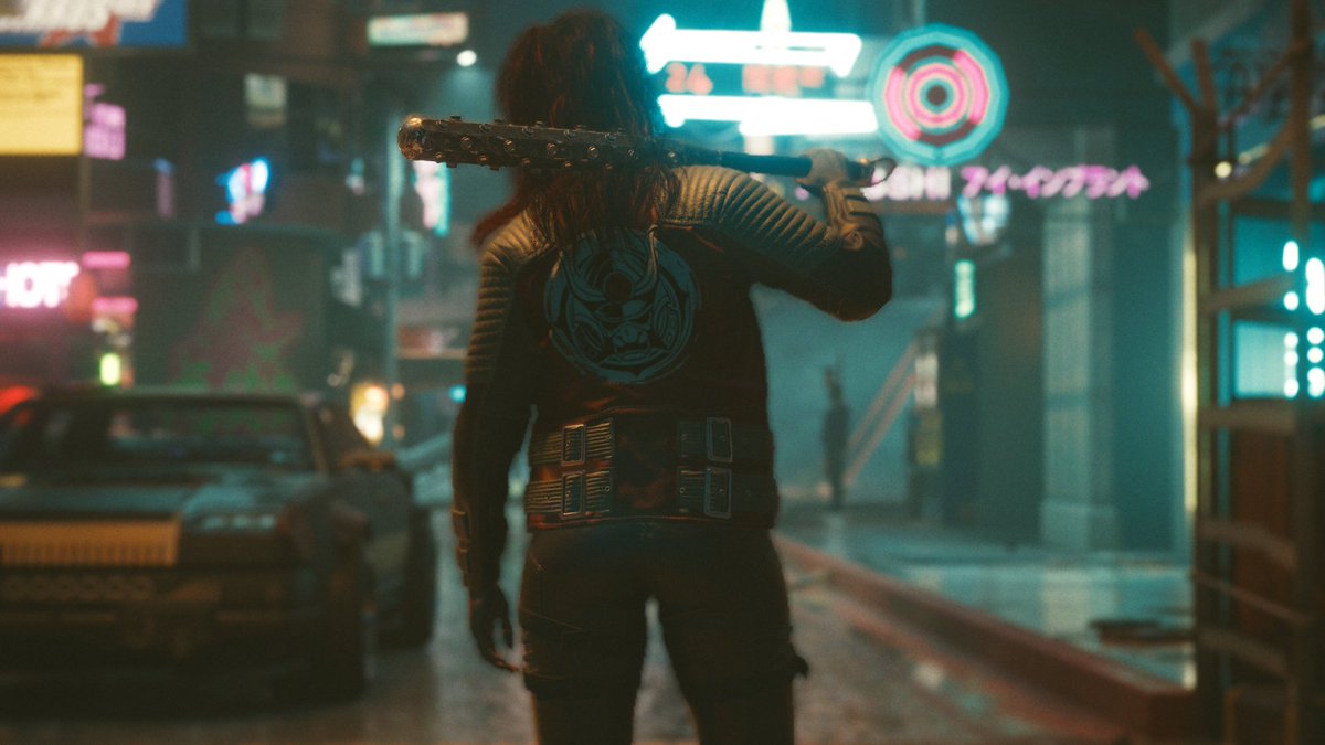 EP1CBO55's tweet photo. V-Patrol of Night City #Cyberpunk2077 #サイバーパンク2077 https://t.co/D8xA3VWRhV