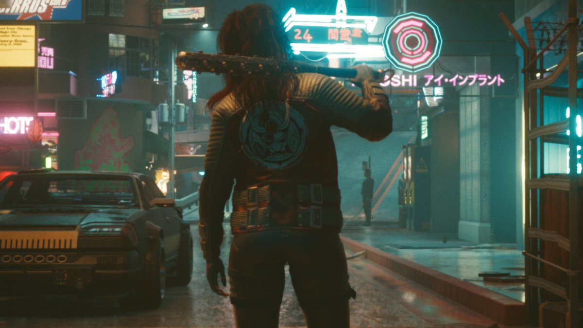 EP1CBO55's tweet photo. V-Patrol of Night City #Cyberpunk2077 #サイバーパンク2077 https://t.co/D8xA3VWRhV