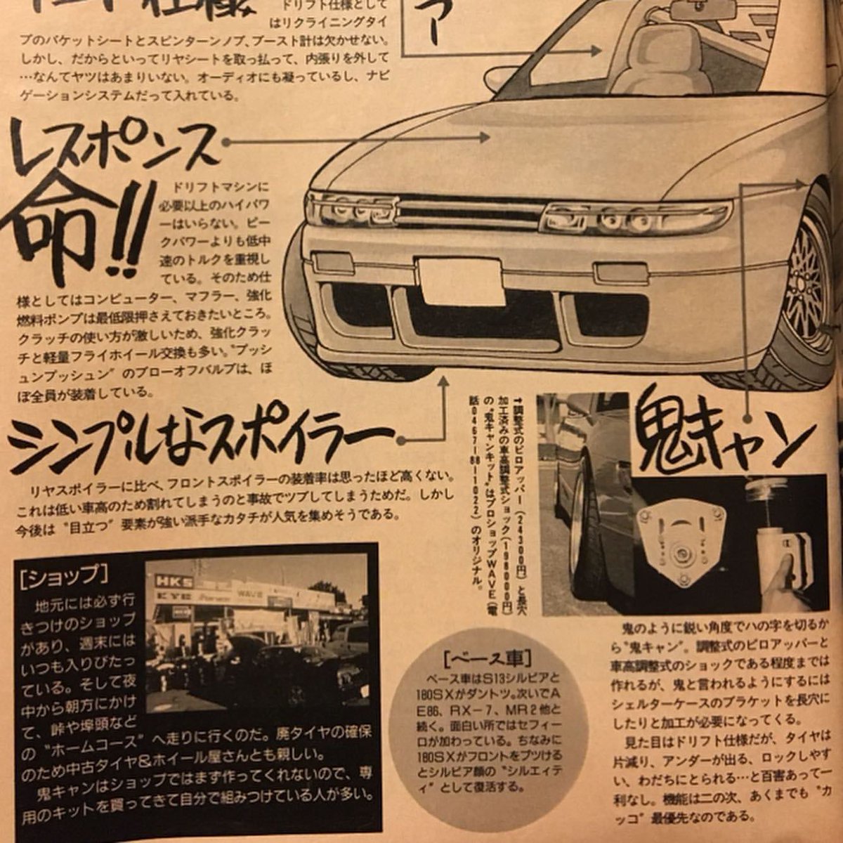 やまし 90年代走り屋のstyle