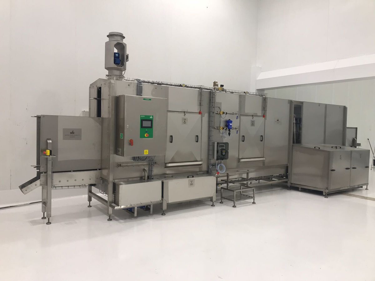 indwash's tweet photo. The Jones Food Company, a leading #horticulturalist supplying fresh ingredients for many of the supermarkets, needed a reliable #sanitisingsolution for the #trays

Discover our solution. https://t.co/VJDZdj0Q1j

#BespokeIndustrialWashingMachines #FoodIndustry #FDX2021 #LondonHour https://t.co/UIEOOsBUwH