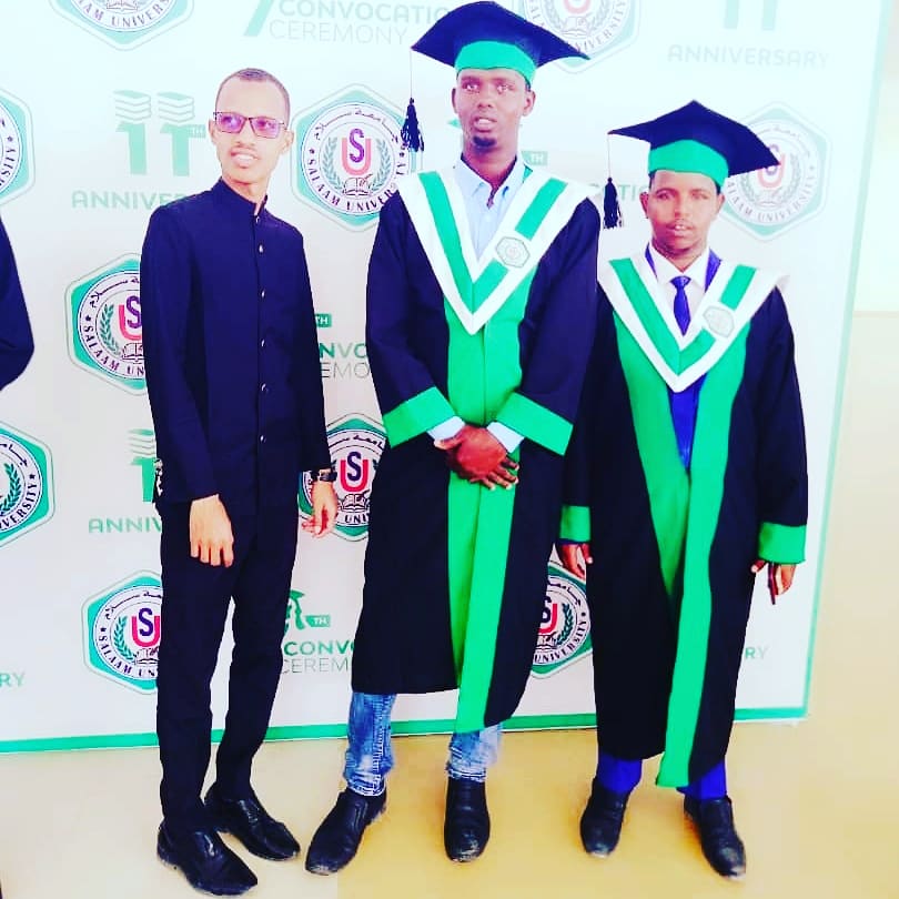 Addow10's tweet image. I attended yesterday my friends&apos; graduation ceremony at the university.