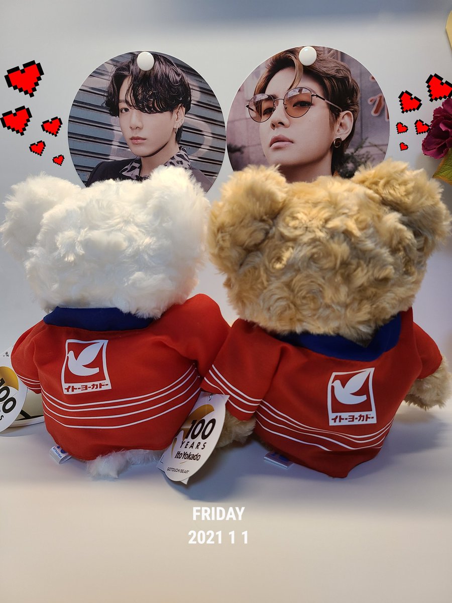 後ろ姿もかわいかった😍 #ご当地ベア #イトーヨーカドー #100周年記念