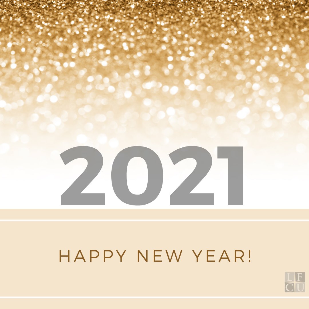 Hello 2021! We've been looking forward to you!

#LutheranFCU #LCMS #Nationwide  #CreditUnion