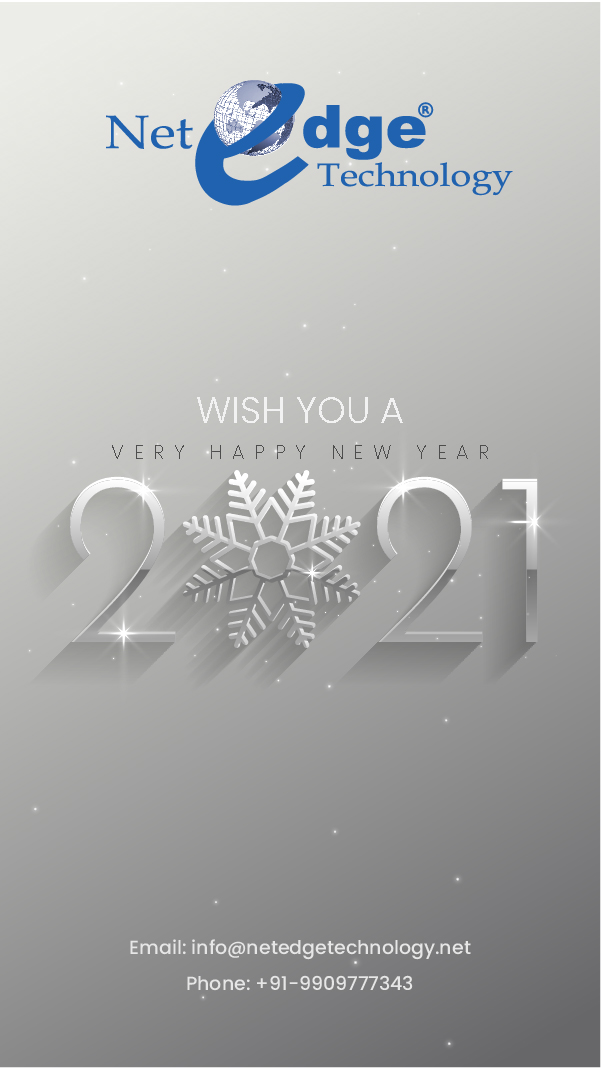 Wishing you all a very Happy &amp; Prosperous new Year

From,
Netedge Team
netedgetechnology.com