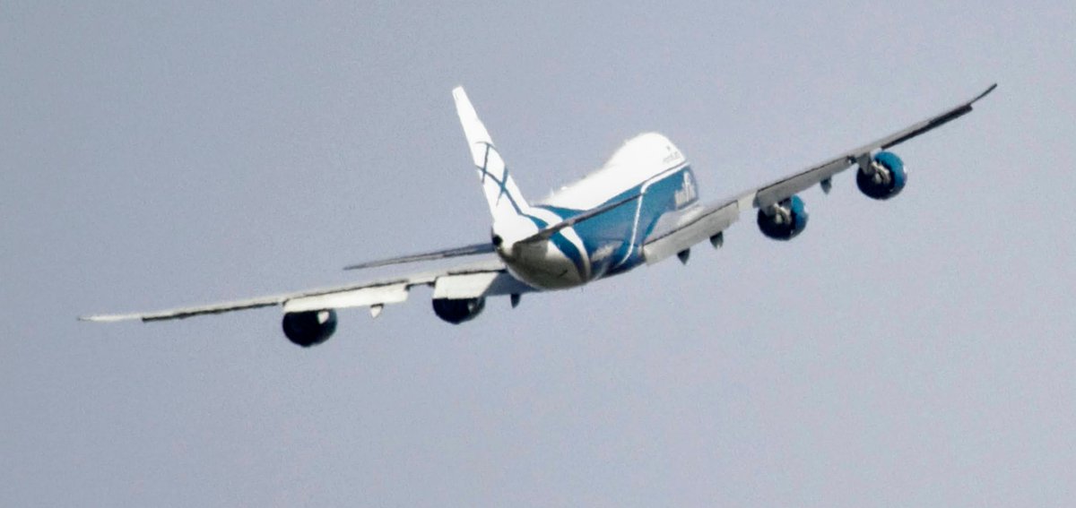 #EMAPhotoOfTheDay airbridge cargo departing #EMA September 2020