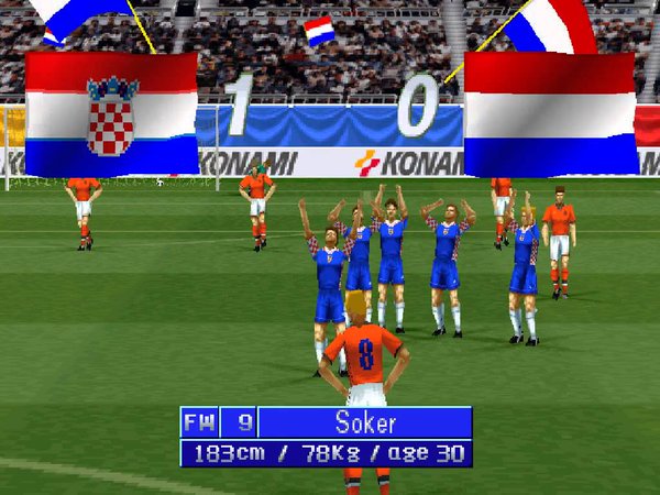 90s Football International Superstar Soccer Pro 98 What A Game