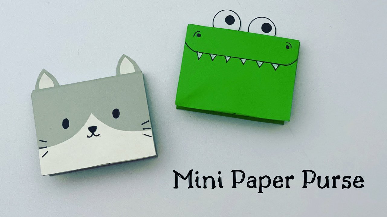 Origami Paper Hand Bag Tutorial | How To Make Paper Handbag ? EASY Paper  Craft Idea - YouTube | Handbag tutorial, Paper bag crafts, Origami gift bag