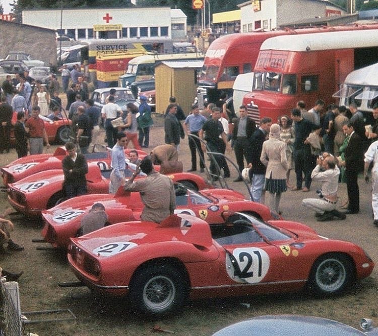 Rinoire's tweet photo. #FerrariFriday
#LeMans 1964 https://t.co/40OrUzs4Nf