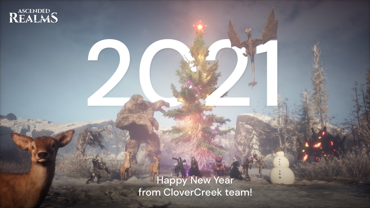 clovercreekent's tweet photo. Happy New Year 2021 from CloverCreek team! 
Have a wonderful year filled with joyful moments!❤️ https://t.co/kQVXRiLHrt
