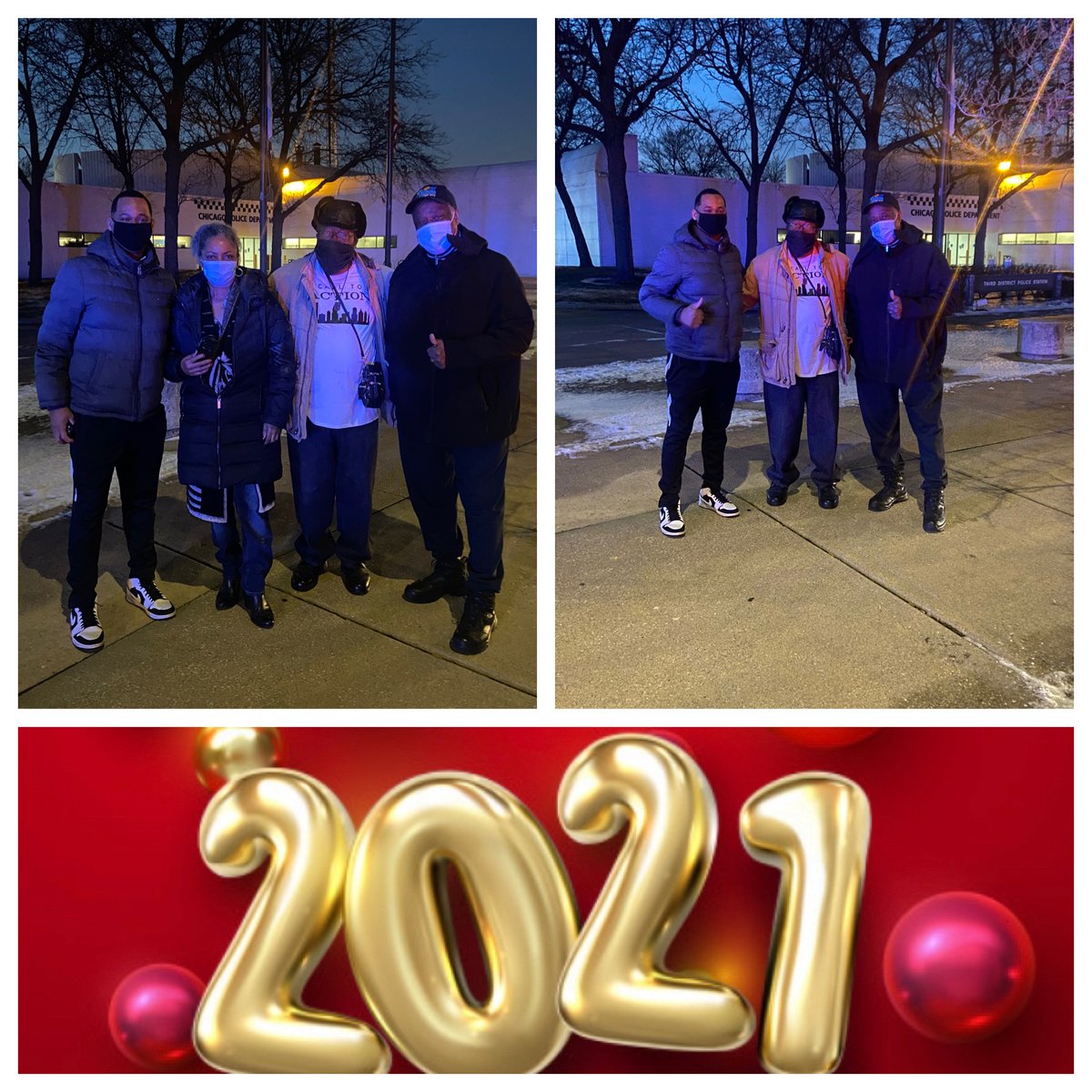 ChicagoCAPS03's tweet photo. Happy New Years and Thank You to EVERYONE who came out and prayed with us. #TheGreat3rdDistrict!!!!!#3rdDistrict #PositivePoliceInteractions #TogetherWeCan https://t.co/BHEmEwB5VY