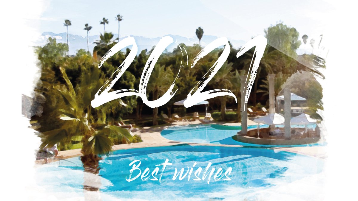 Elisabeth Bauchet-Bouhlal, the Bauchet-Bouhlal family and all the Es Saadi staff wish you a happy new year. ✨