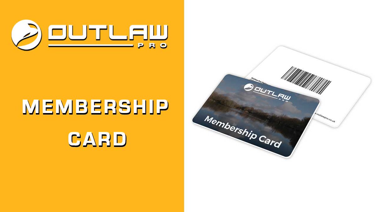 🙌 10% OFF all Outlaw Pro angling products + 5% OFF everything else for 12 MONTHS with our new Membership Card! 

✂️ It’s FREE to become a member in January - normally £10.  

📝 Get your exclusive Membership Card, here 👉🏻: outlawpro.co.uk/product/outlaw…

(P&amp;P applies) 

Outlaw Pro