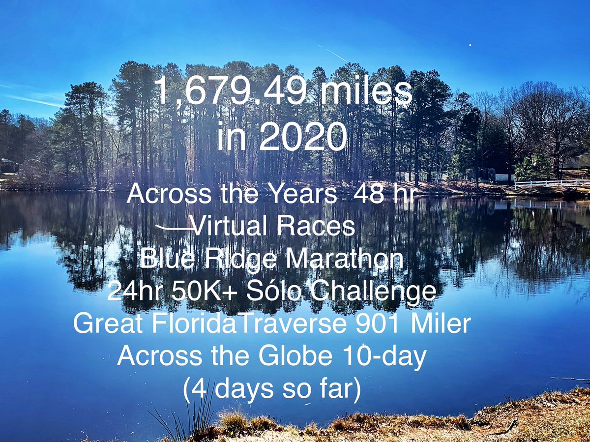 ultramiriam's tweet photo. It was a very good 2020 running year, virtual & real. 1,679.49 miles ✅ #ultrarunninglife #goodrunningyear #247running #realandvirtual #races #intheyearofcovid #pandemic https://t.co/qrBsE3a8z3