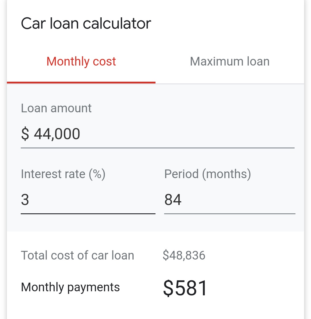 If you're thinking, "Well I can lower my payments by going 84 months", please take a look at what happens when you stretch your payments to get a lower note: the longer you finance, the more interest you pay, THE MORE YOU END UP PAYING FOR A $44,000 VEHICLE. REGARDLESS OF BRAND.