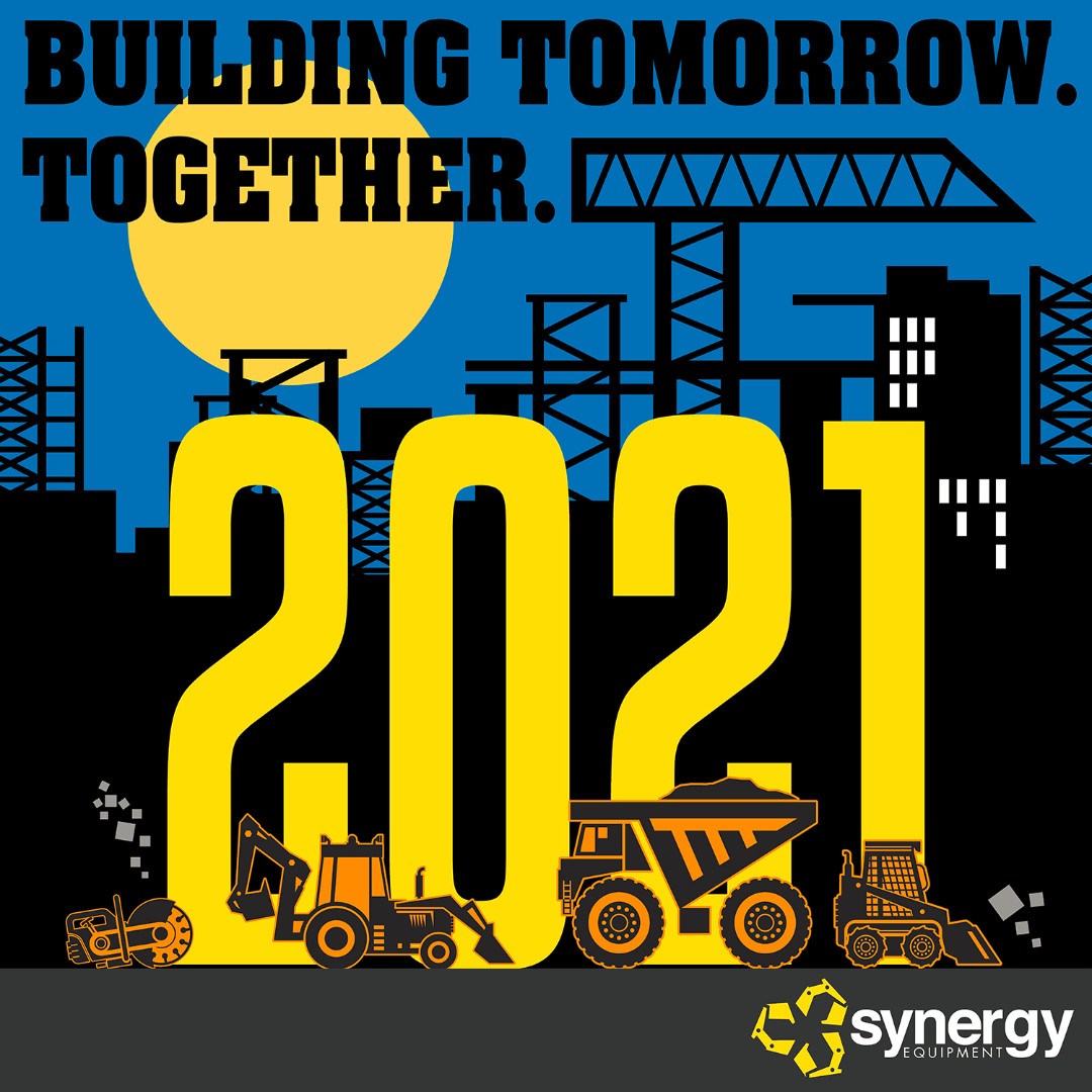 SynergyEquip's tweet photo. Happy New Year from everyone at Synergy Equipment!

#HappyNewYear #SynergyEquipment #Construction #EquipmentRental #NYE https://t.co/GabX5JRidV