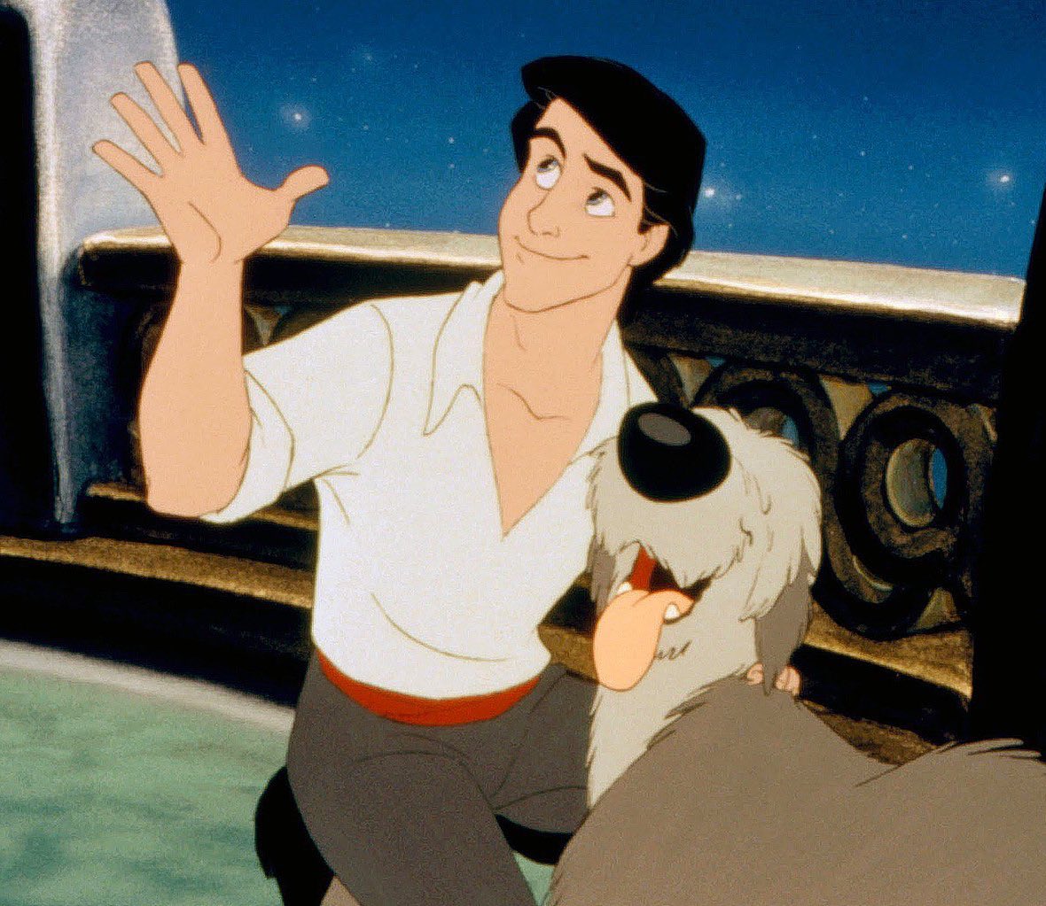 Kim Taehyung as Prince Eric : An enchanting thread.