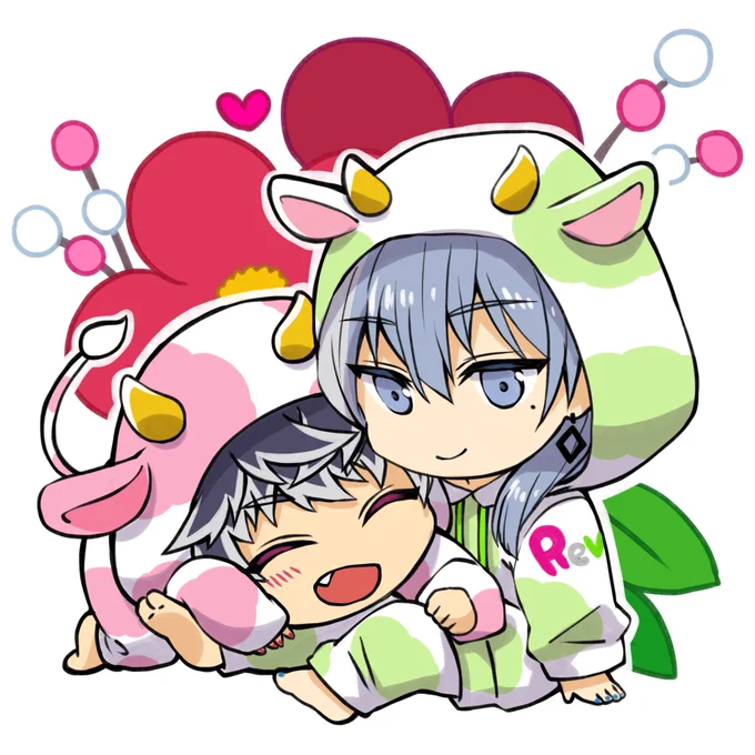 モコモコのうしかわいすぎ 
