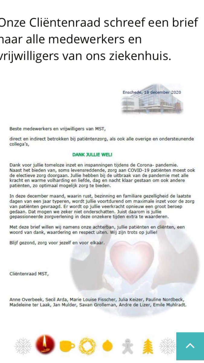 Cliëntenraad MST (@clientenraadmst) on Twitter photo 