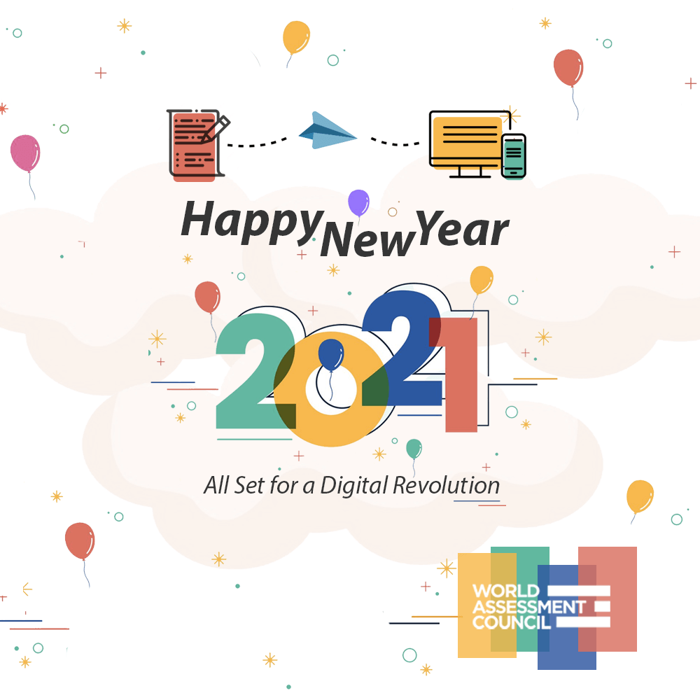wacsocial's tweet photo. World Assessment Council wishes everyone a digitally empowered 2021. Happy New Year! #HappyNewYear2021 @wacsocial https://t.co/hj8wtuvs2j