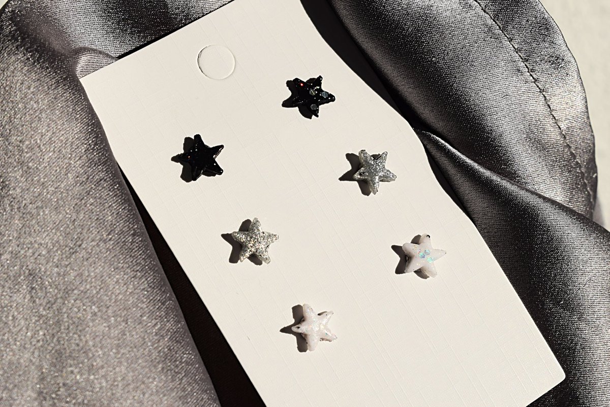 CharringsUK's tweet photo. SPACE COLLECTION! We made a collection inspired by @sophdoeslife aesthetic 😍 All 11 earrings are available on Etsy now! https://t.co/ZAiMCXj13C
#sophdoeslife #space #spaceearrings #clayearrings #HappyNewYear2021 #newyear #smallbusiness #smallbusinessuk #smallbusinesssupport https://t.co/eyDCWjnISP