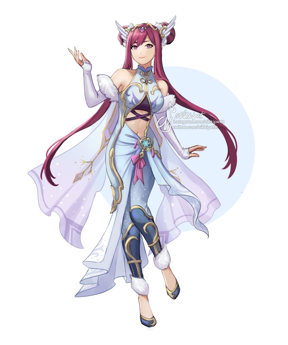 nikkipettt's tweet photo. She's done! My Genshin Impact OC, Jingyi ❄️ She's a cryo catalyst, and is a songstress of Liyue!

#GenshinImpact #原神 #GenshinImpactOC https://t.co/tuXFES2hTe