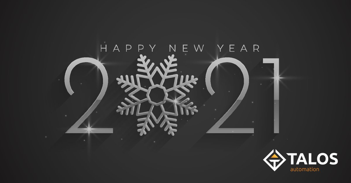 Happy New Year
from all of us at Talos Automation.