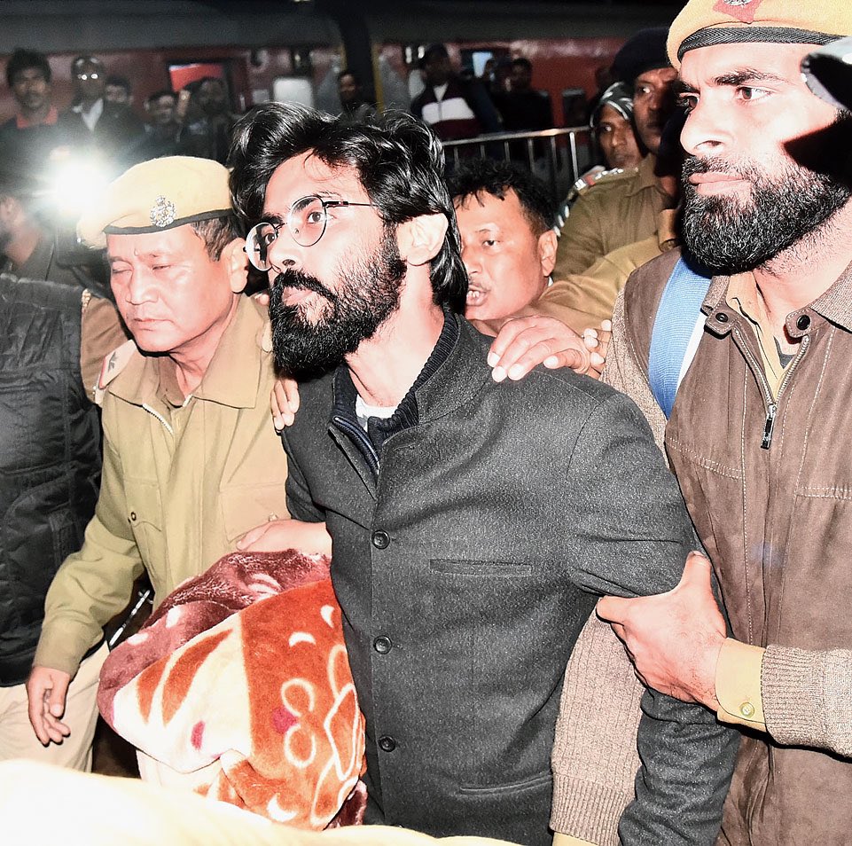 Muslim student leaders like Sharjeel Imam,Sharjeel Usmani,Umar Khalid were arrested under draconian UAPA for demanding justice and equal rights while the real Terr*rist are sent to the parliament