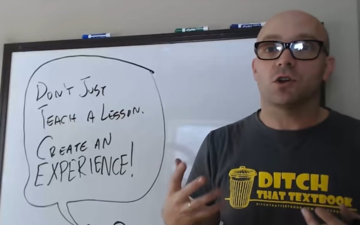 Anupam_Sharmaa's tweet image. Don&apos;t just teach a #lesson, create an #experience Thank you @jmattmiller for a wonderful session on Techy #pirateteaching #ditchsummit
#ditchthattextbook @IprmGrp @RitaSingh0210 @akmittals @sonal_rwt @Shalini040876 @MathewBhavna @AbhilashaTochi @dp_2211 @weisburghm