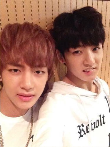 A thread of Taekook selca we got through the years-