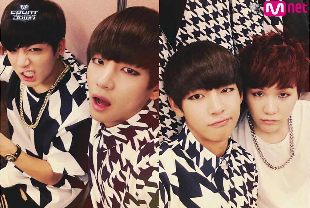 A thread of Taekook selca we got through the years-