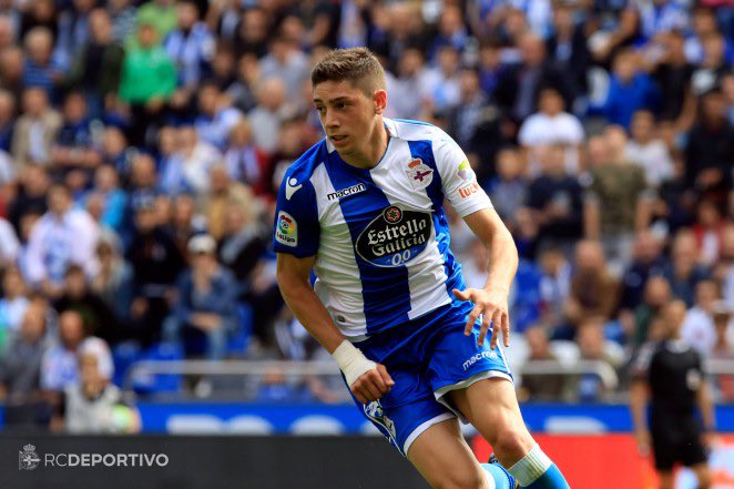 Valverde rejoindra ensuite le Real Madrid en août 2016 pour 5 millions d’€. Il jouera une saison avec la Castilla avant de rejoindre le Deportivo la Corogne afin de grandir et de se développer pour le football espagnol.