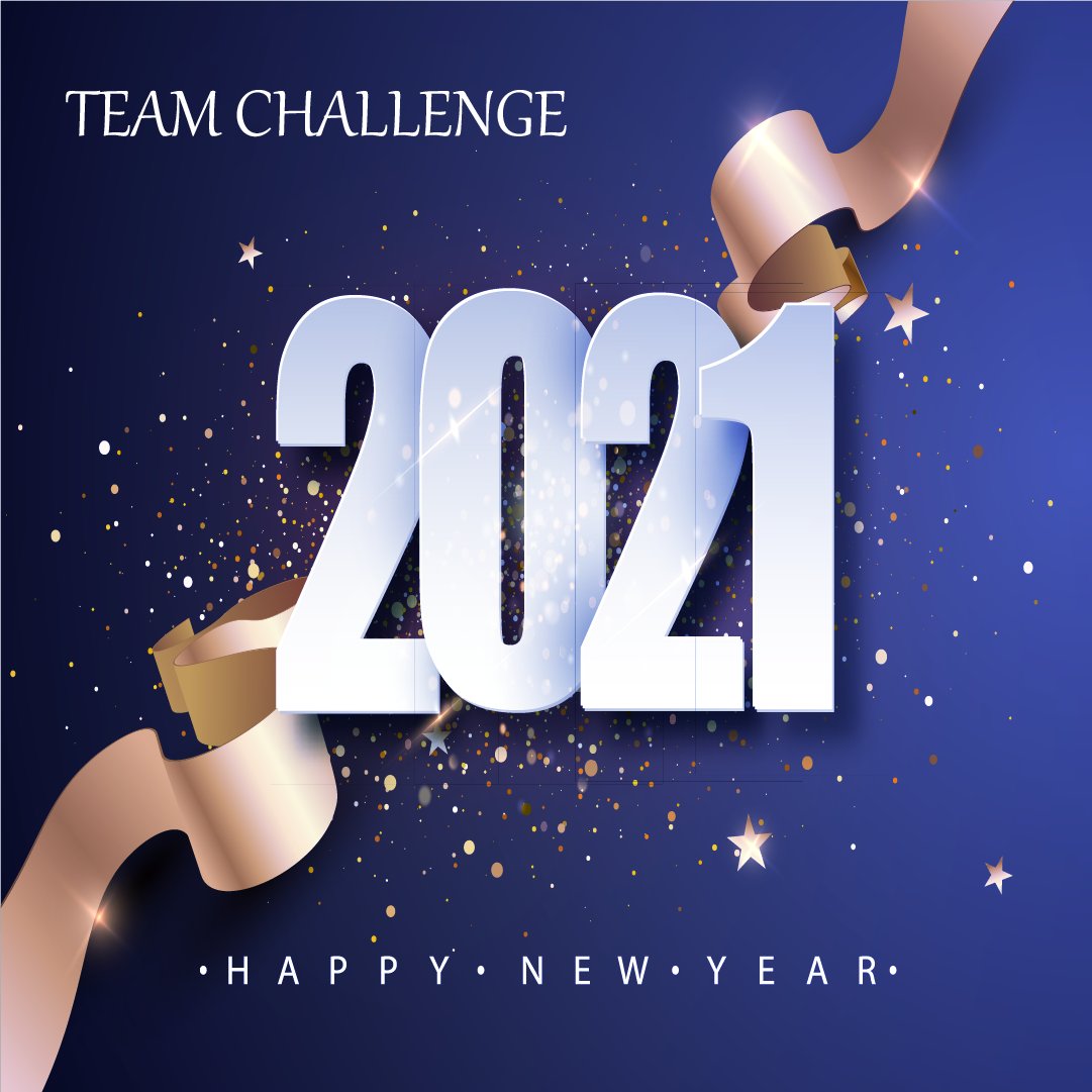 _teamchallenge's tweet image. Happy New Year! 🎉

🚀 We Move! Team up with us this year!

#teamchallenge #newbeginnings
#HAPPYNEWYEAR #Happy2021