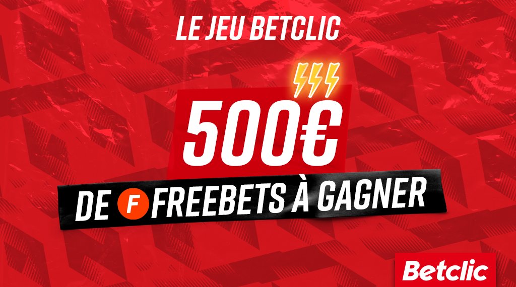 🥳 Une très #bonneannee2021 à vous tous ! On commence par lâcher quelques Freebets ? 🤔 10 x 50€ de Freebets à gagner ! 🤑 🔁RT + #FreebetBetclic pour participer