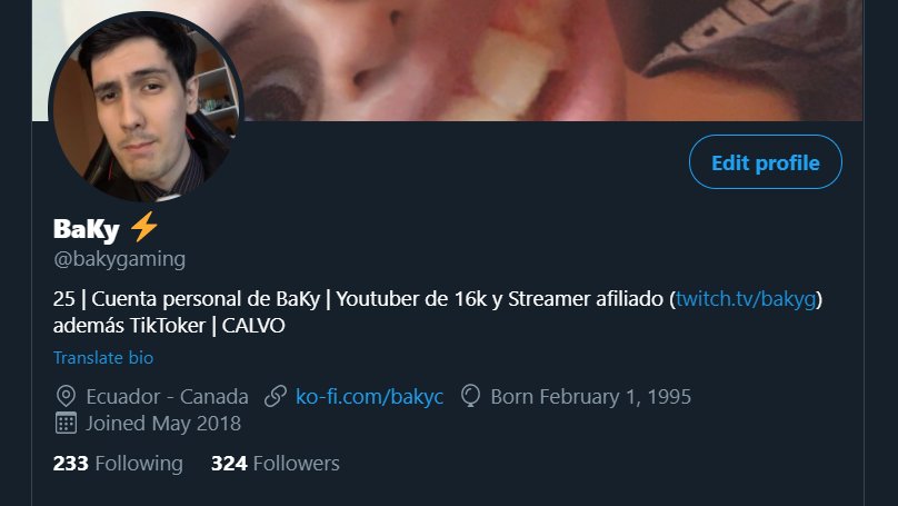 bakygaming's tweet image. 👀Empezamos el año con:

16631 suscriptores en Youtube 🟥
864 seguidores en Twitch 🟣
324 seguidores en Twitter 🐦

No me pongo meta, pero este año vamos a petarlo a lo grande 🤩

YT: youtube.com/c/Ba5KyGaming
TWITCH: twitch.tv/BaKyG