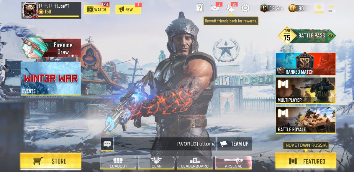 CodmJoe's tweet image. Love this😍🔥

#CoDMobile #codm #codmbattlepass #season13 #freecpcodmobile #howtogetfreecp #redeemcode