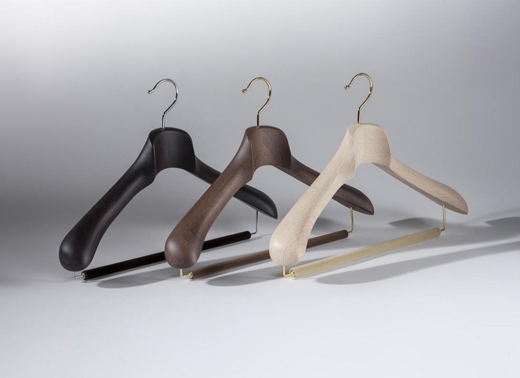We are engaged in offering a premium quality Garment Hangers.  The offered hangers are designed using modern techniques by our qualified professionals. Our hangers are checked on a series of parameters to assure their unmatchable quality. #hänger #woodenhangers #designerhangers
