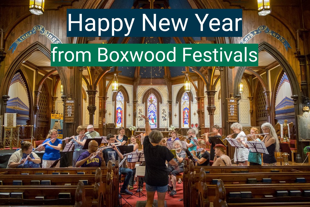 Happy New Year from Boxwood! 🎉 

Our festival may have been a little different than usual, but we are thankful to everyone who supported us this year.

Join us on Patreon to watch our 2020 Artist Huddles, Tunes of the Month, and more: patreon.com/boxwood.