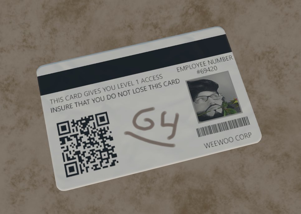 ProfessorWeeWoo's tweet image. oh wow i just found this keycard wonder where the QR code goes... hmmmmm 😏🤔 #blackops3modtools #modtools #callofdutyblackops3