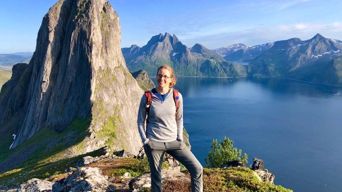 ZebrafishRock's tweet photo. Our feature today is Dr. Nathalie Jurisch-Yaksi (@NathalieJuYa) who is Group Leader @NTNUnorway. Her lab (https://t.co/ylFtlM1gEf) studies molecular and cellular processes involved in brain #devbio and physiology. In her spare time, she loves to explore nature. #ZFishFollowFriday https://t.co/3ad6pRvUvc