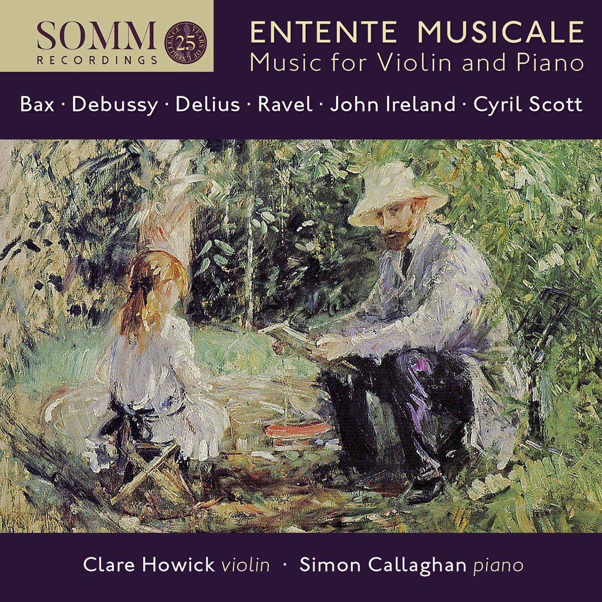 SOMMRecordings's tweet photo. 🥳 Happy New Year! We're starting the new year with new music! @ClareHowick and @simondcallaghan's #EntenteMusicale is now available worldwide! Listen now on @AppleMusic @Spotify @amazonmusic @youtubemusic @TIDAL @Deezer @qobuz @idagio_official &amp; more: https://t.co/c5KLSQLg9n https://t.co/Ot0SvcS3Ar