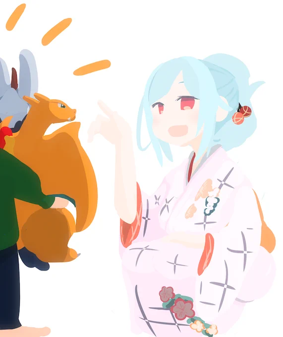 「エース!エース!」と「リザー!リザー!」しか言語がない世界

 #イオリの森美術館   #ヤマトイオリ  

よかったね 