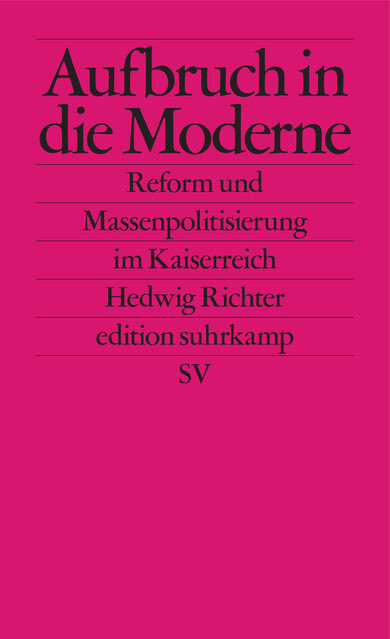 In meinem Essay zum Kaiserreich, das im März bei  @suhrkamp erscheint ist meine These: Die großen Inklusionen u. die Massenpolitisierung verstärkte die Exklusion. Nation integrierte u exludierte; die Globalisierung verstärkte Europäisierung u Kolonialismus. https://www.suhrkamp.de/buecher/aufbruch_in_die_moderne-hedwig_richter_12762.html