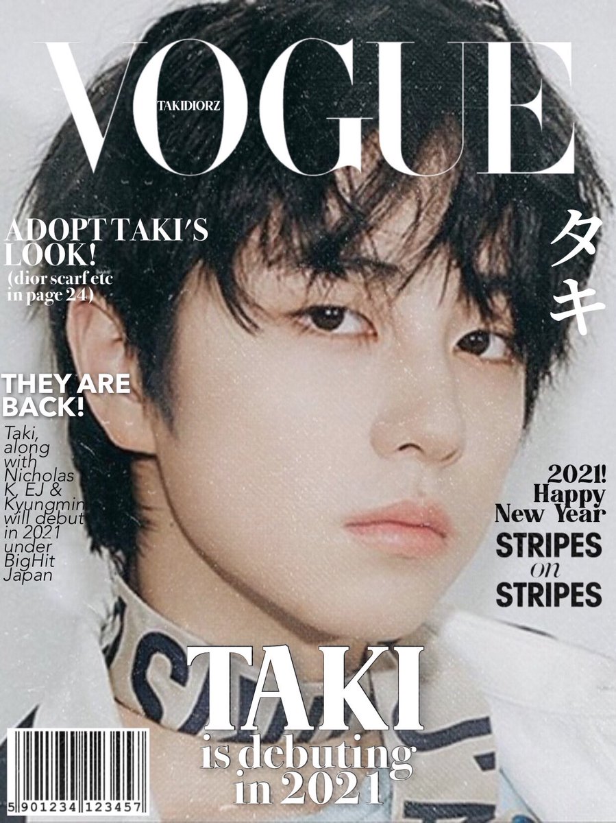 takidiorz's tweet photo. #TAKI : vogue magazine edit! https://t.co/hjrdQPnaqe