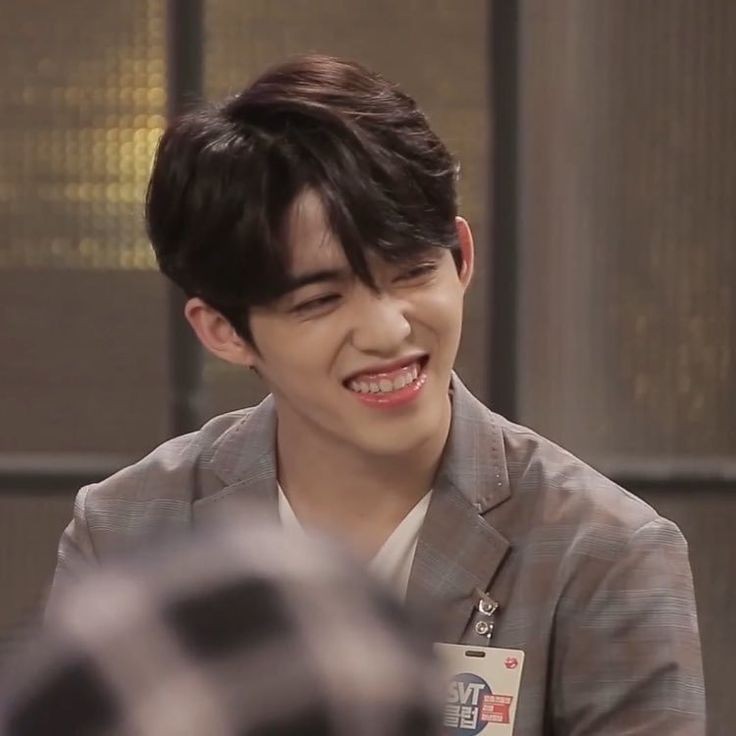 just choi seungcheol showing his precious gummy smile a thread ;