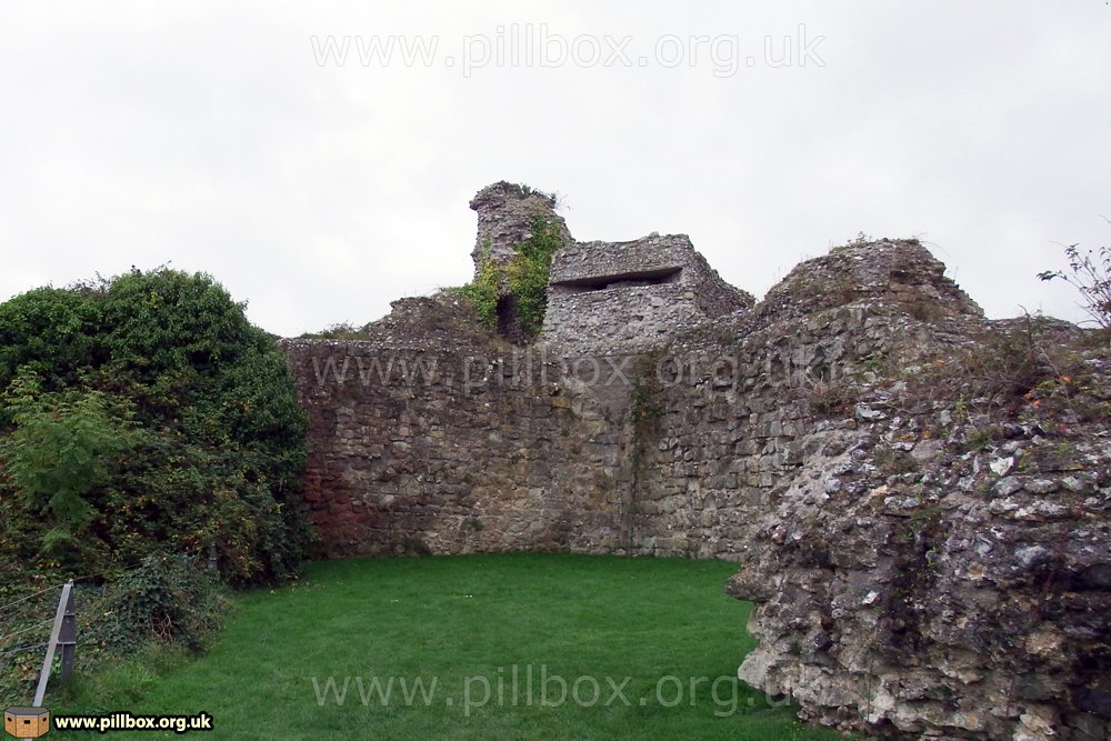 Two key things happened in 2020 though. Firstly, new research shows Pevensey Castle's defences were far more comprehensive than we had originally thought. Secondly, my being allowed to view the pillbox on the keep up close. 7/16
